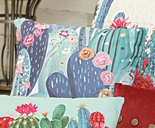 Blooming Desert Pillow