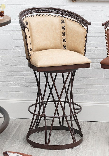 Diamond Creek Barstool - Cream