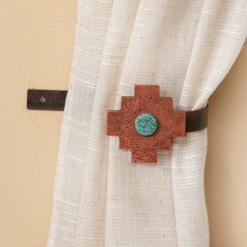 Southwest Sedona Curtain Tiebacks - Set of 2