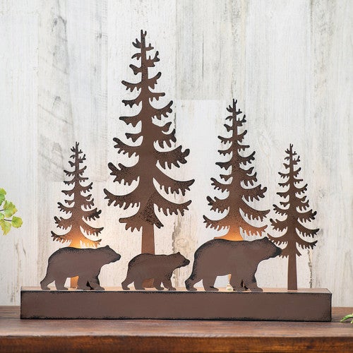 Bear Family Metal Accent Light - SALE