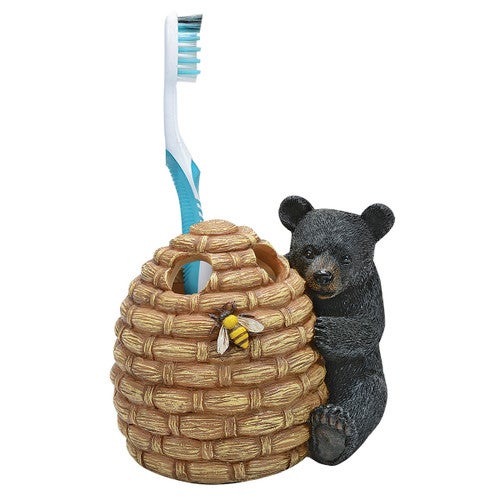 Honey Bear Toothbrush Holder