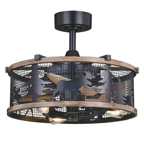 Moose Ridge Ceiling Fan Light- SALE