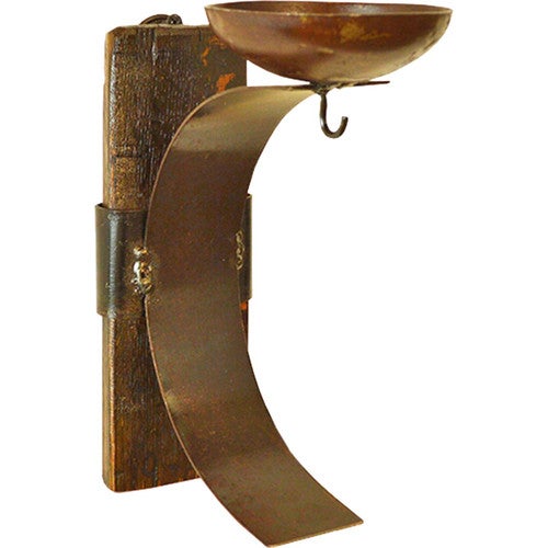 Lexington Whiskey Barrel Curved Candleholder
