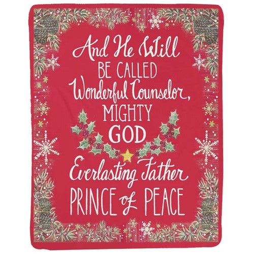 Peaceful Christmas Throw