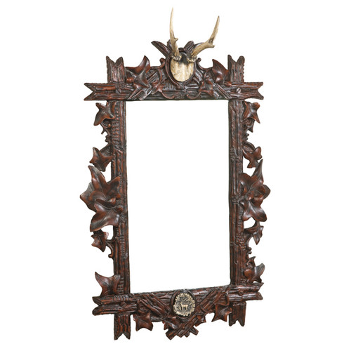 Antler Bevel Mirror