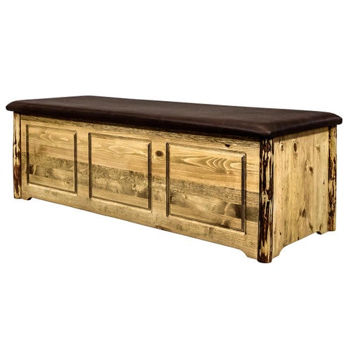 Cascade Blanket Chest - Saddle