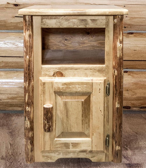Cascade End Table with Door - Right Hinged