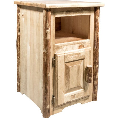 Cascade End Table with Door - Left Hinged