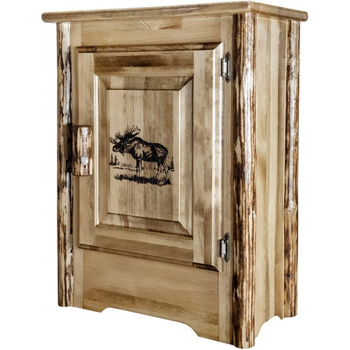 Cascade Right-Hinged Accent Cabinet - Moose