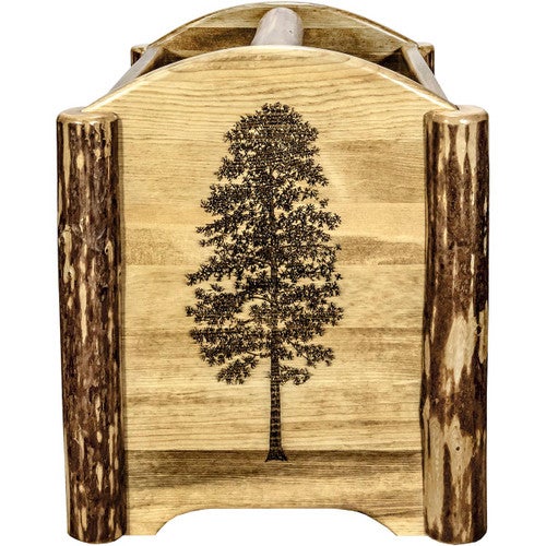 Cascade Magazine Rack - Pine Tree