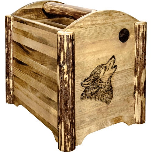 Cascade Magazine Rack - Wolf
