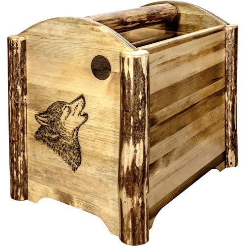 Cascade Magazine Rack - Wolf