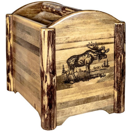 Cascade Magazine Rack - Moose