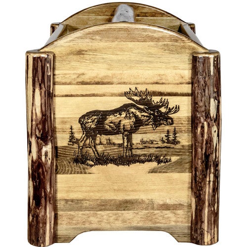 Cascade Magazine Rack - Moose
