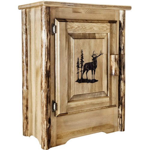 Cascade Left-Hinged Accent Cabinet - Elk