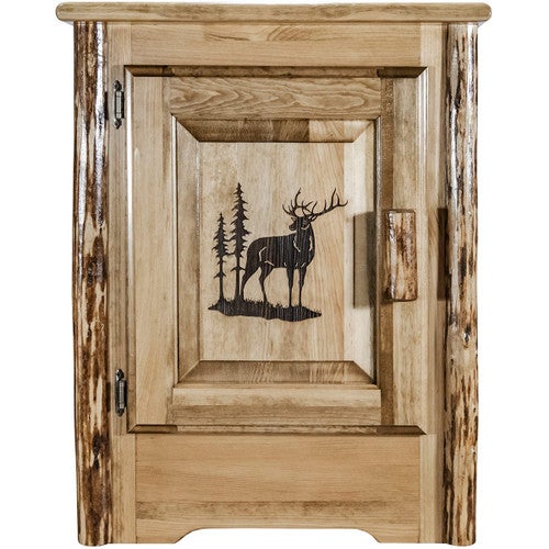 Cascade Left-Hinged Accent Cabinet - Elk