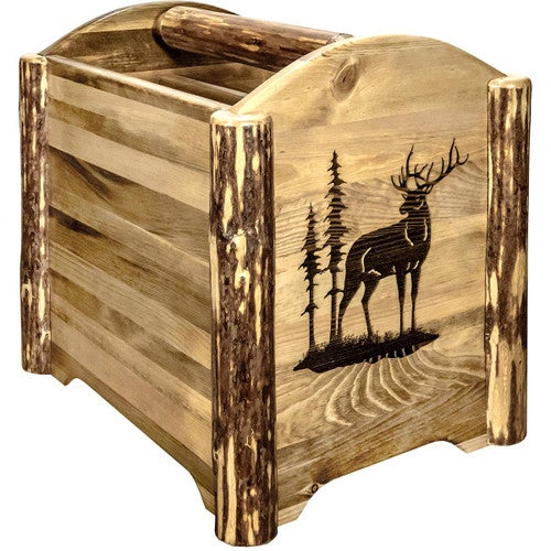 Cascade Magazine Rack - Elk