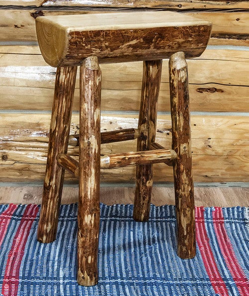 Cascade Half Log Barstool
