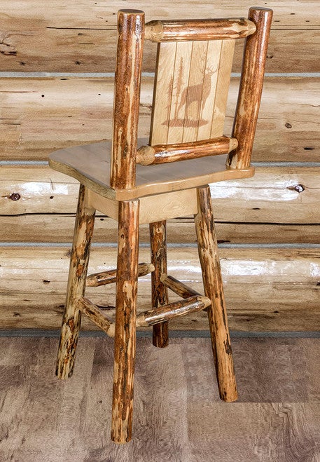 Cascade Swivel Barstool - Elk