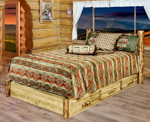 Cascade Platform Storage Bed - Full