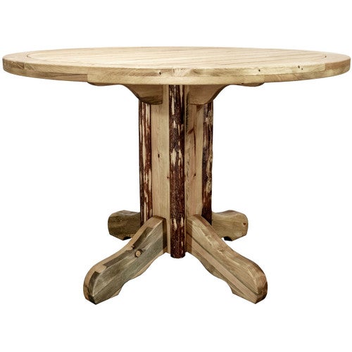 Cascade Patio Table with Stained Finish