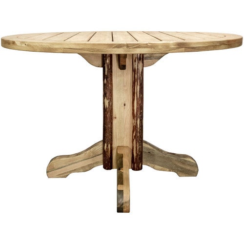 Cascade Patio Table with Stained Finish
