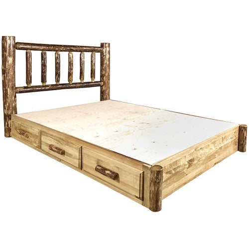 Cascade Platform Storage Bed - Cal. King