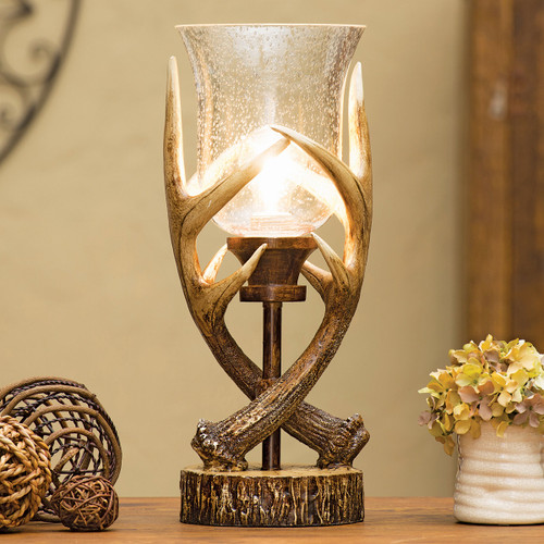 Antler Lodge Uplight Lamp