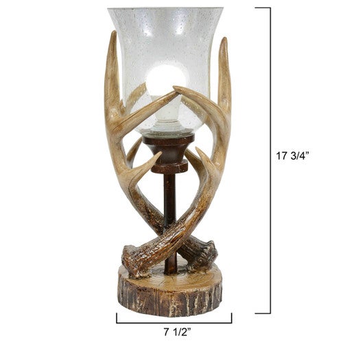 Antler Lodge Uplight Lamp