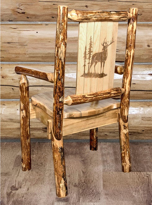 Cascade Captain's Chair - Elk
