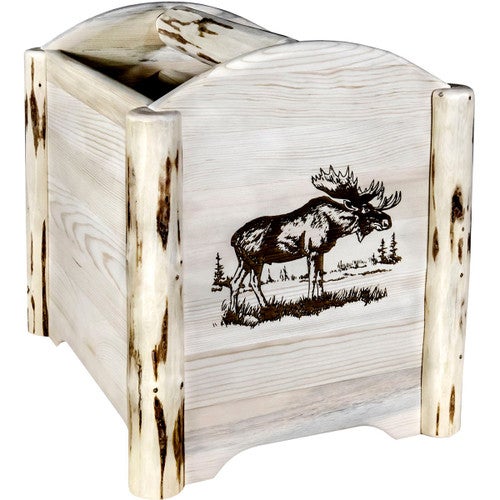 Asheville Magazine Rack - Moose