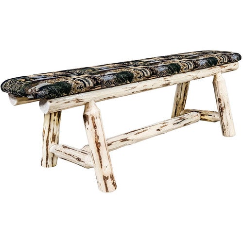 Asheville Plank Bench - 5 Foot - Woodland Upholstery