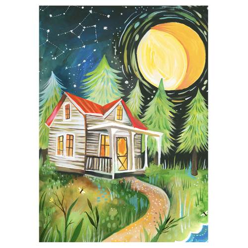 Appalachian Cabin Canvas Art