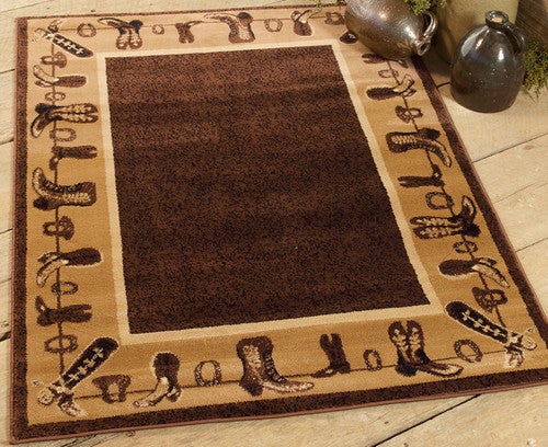 Cowboy Boots Rug Collection
