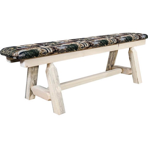 Denver Plank Bench with Woodland Seat - 5 Foot