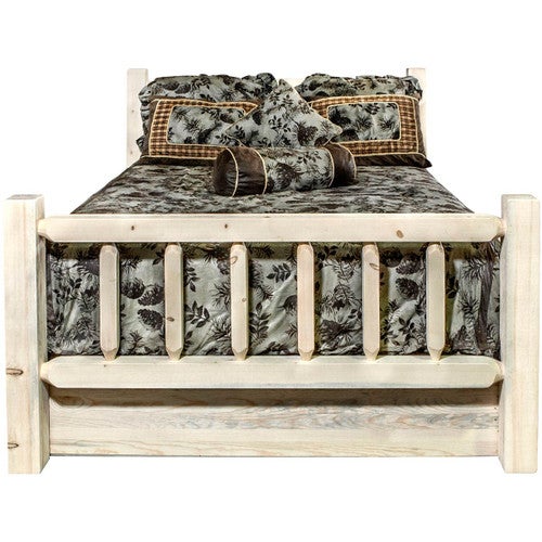 Denver Bed with Storage - Cal King - Lacquered