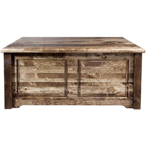 Denver Small Blanket Chest - Stained & Lacquered