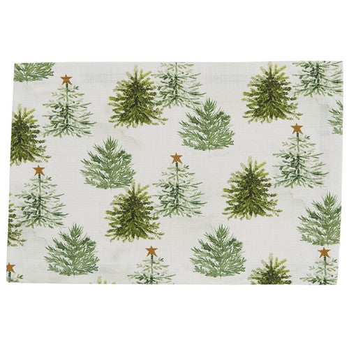 Christmas Trees Placemats - Set of 4