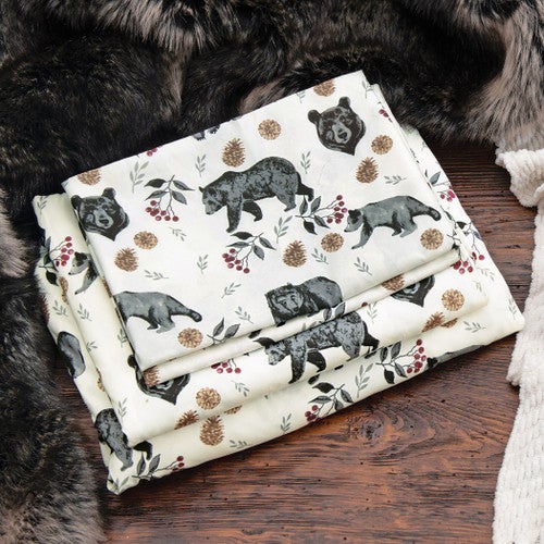 Black Bear Woodland Sheet Sets