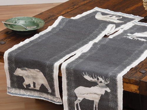 Slate Ridge Bear Table Runner