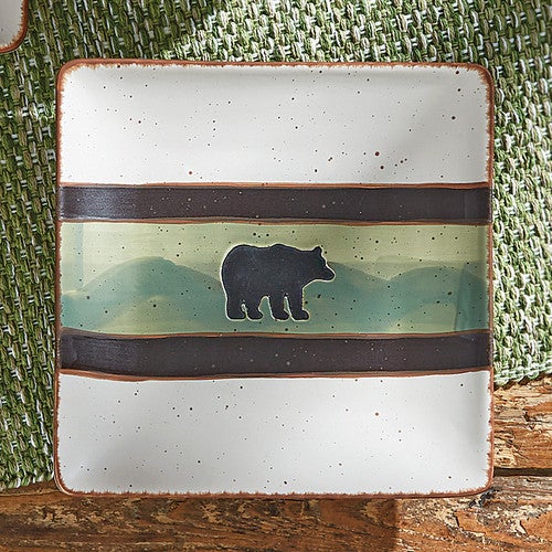 Bear Ridge Ceramic Salad Plate
