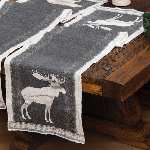 Slate Ridge Moose Table Runner