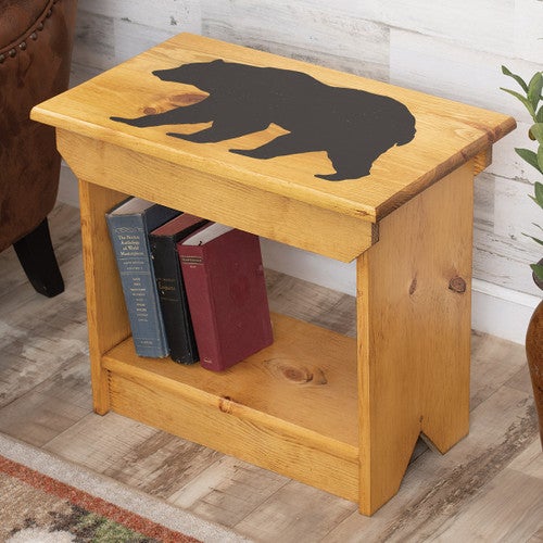 Black Bear Journey End Table