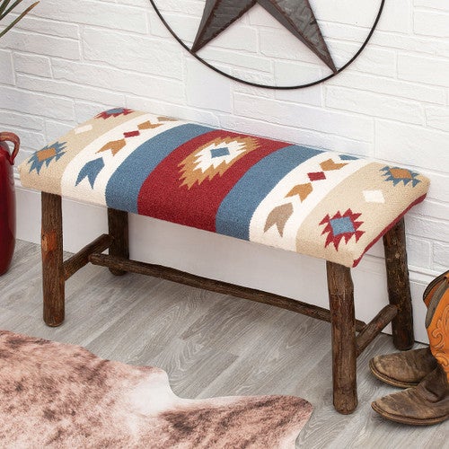 Phoenix Sun 32 Inch Hickory Bench