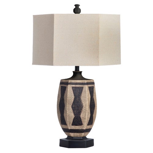 Tribal Weave Table Lamp - OVERSTOCK