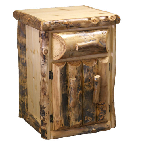Aspen 1 Drawer Nightstand with Doors