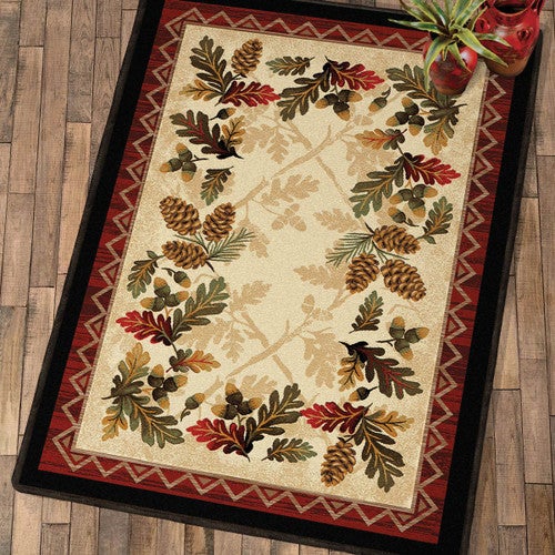 Crimson Woods Rug Collection