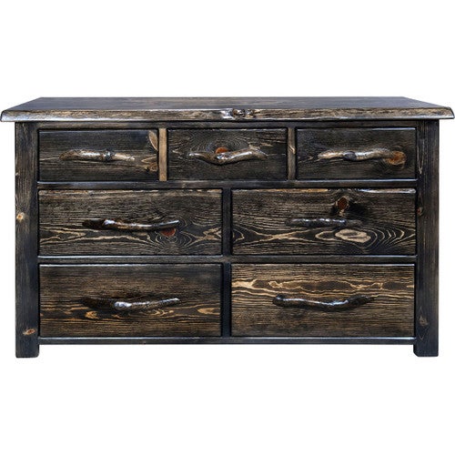 Lima Live Edge 7 Drawer Dresser
