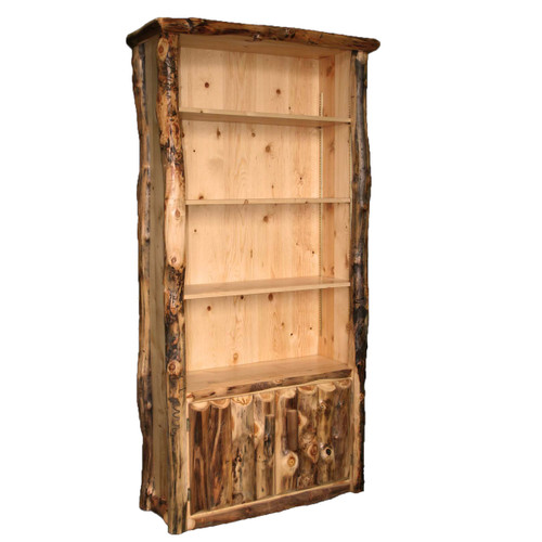 Aspen 4 Shelf Bookcase with Doors