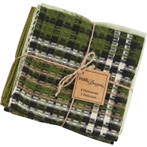 Woodland Watercolor Dishtowel Set